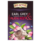 BIG-ACTIVE EARL GREY SCHWARZTEE & ROSENBLÜTENBLÄTTER 40 G (20 X 2 G) 10 STÜCK - Biolaboratorium